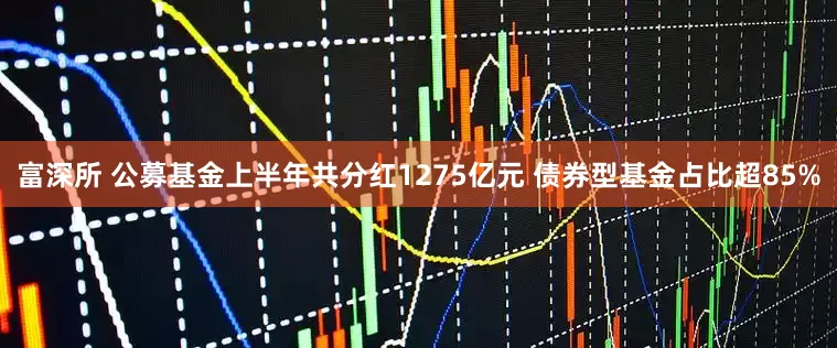 富深所 公募基金上半年共分红1275亿元 债券型基金占比超85%