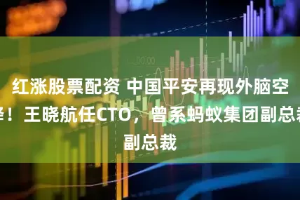 红涨股票配资 中国平安再现外脑空降！王晓航任CTO，曾系蚂蚁集团副总裁